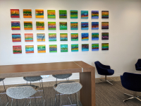 #1 Medpace Rainbow Wall 1